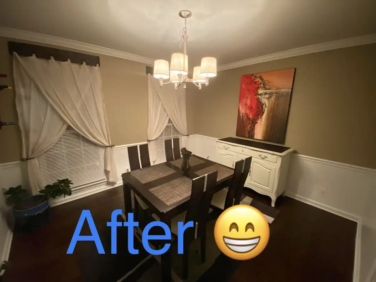Professional dining room restoration after water damage in Deptford